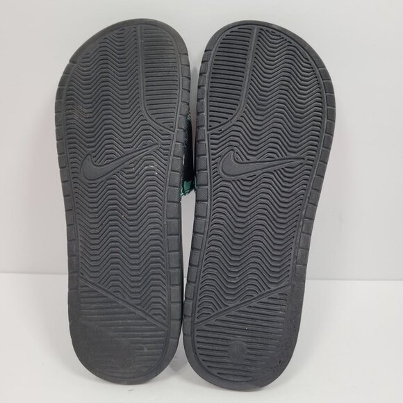 Nike Benassi JDI Floral Slide Women's Red Hibiscus Sandals 618919-019 US Size 10 - Picture 7 of 8